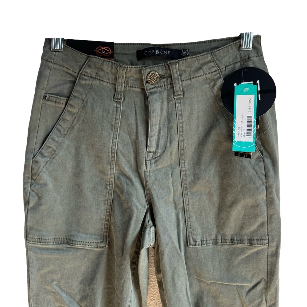 *NWT* ONE5ONE {Stitch Fix} ‘Vancouver’ Twill Joggers
